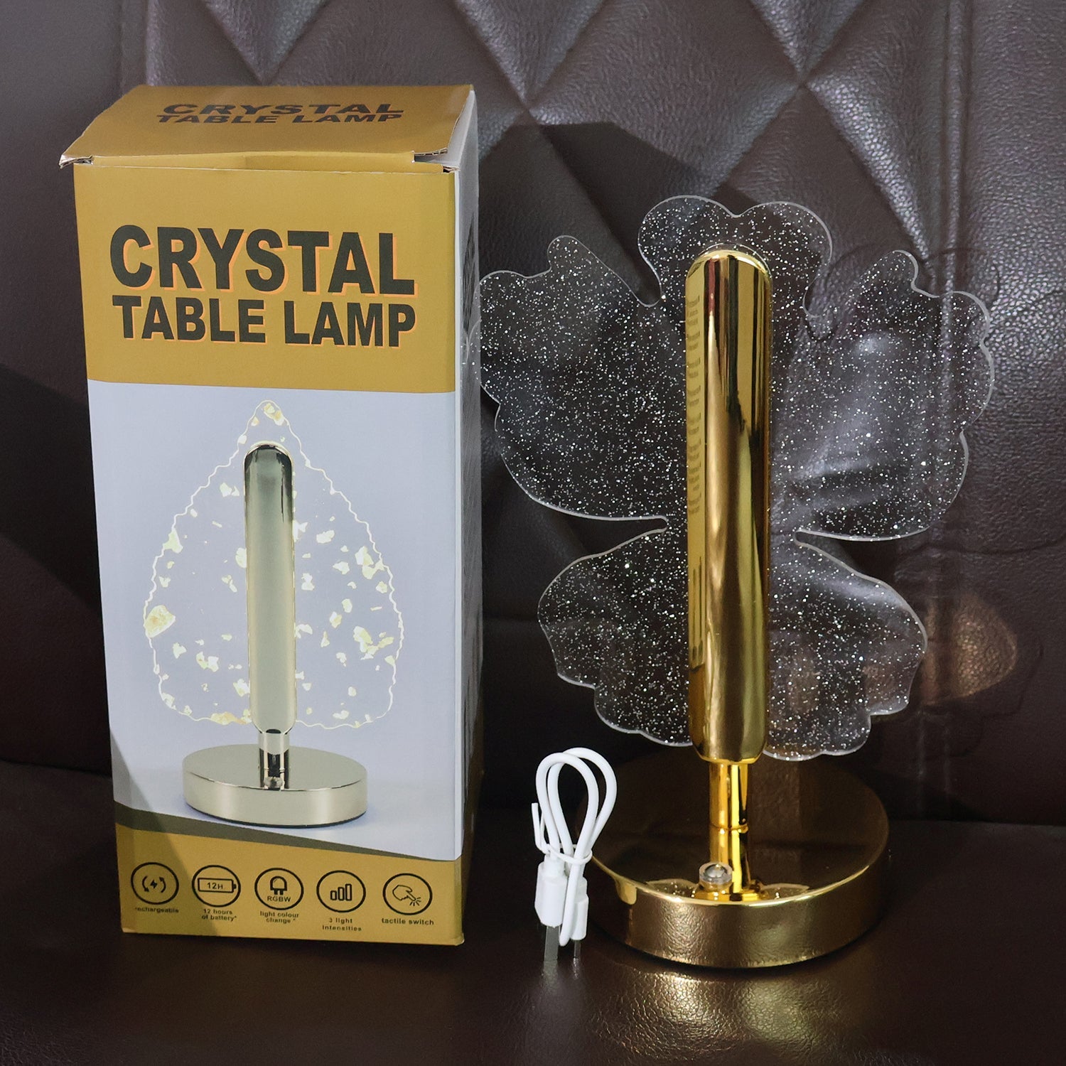 Luxury Crystal Table Lamp (1 Pc) Luxury Crystal Table Lamp (1 Pc)